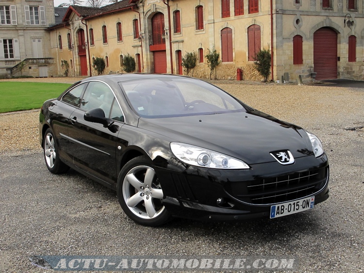 PEUGEOT 407 COUPE - 407 COUPE V6 3.0 HDI 241CH FAP GT BOITE AUTO