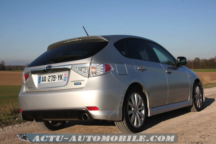 Essai Subaru Impreza 2.0D 150 Boxer diesel Sport Club