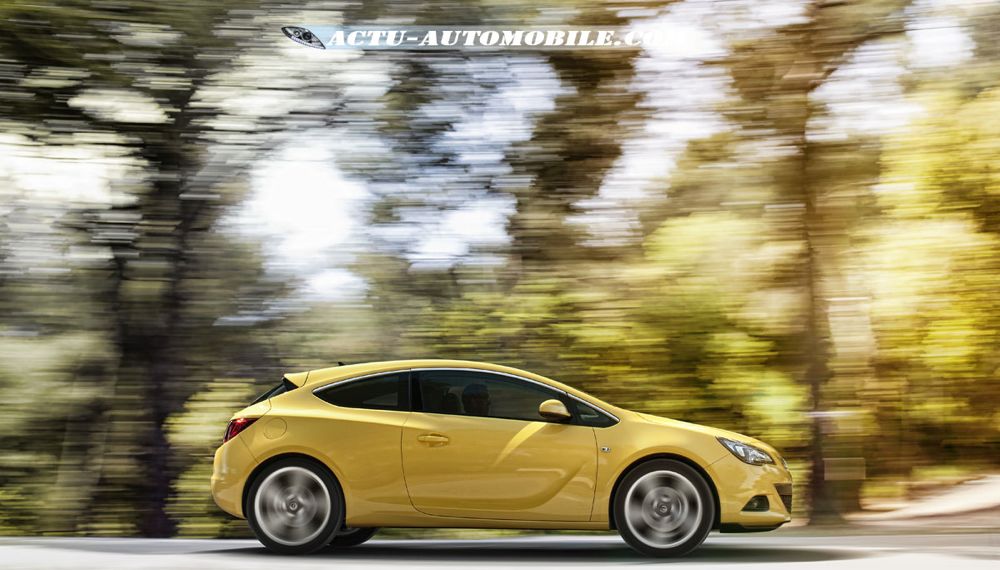 Opel_Astra_GTC_profil Opel Astra GTC