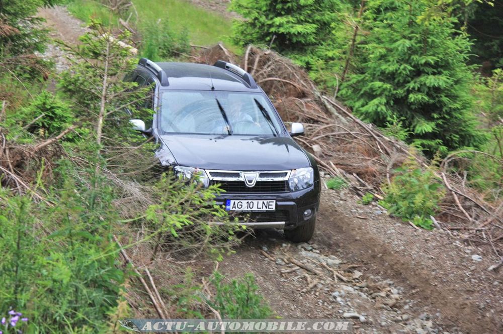 Dacia Duster dans les Carpates