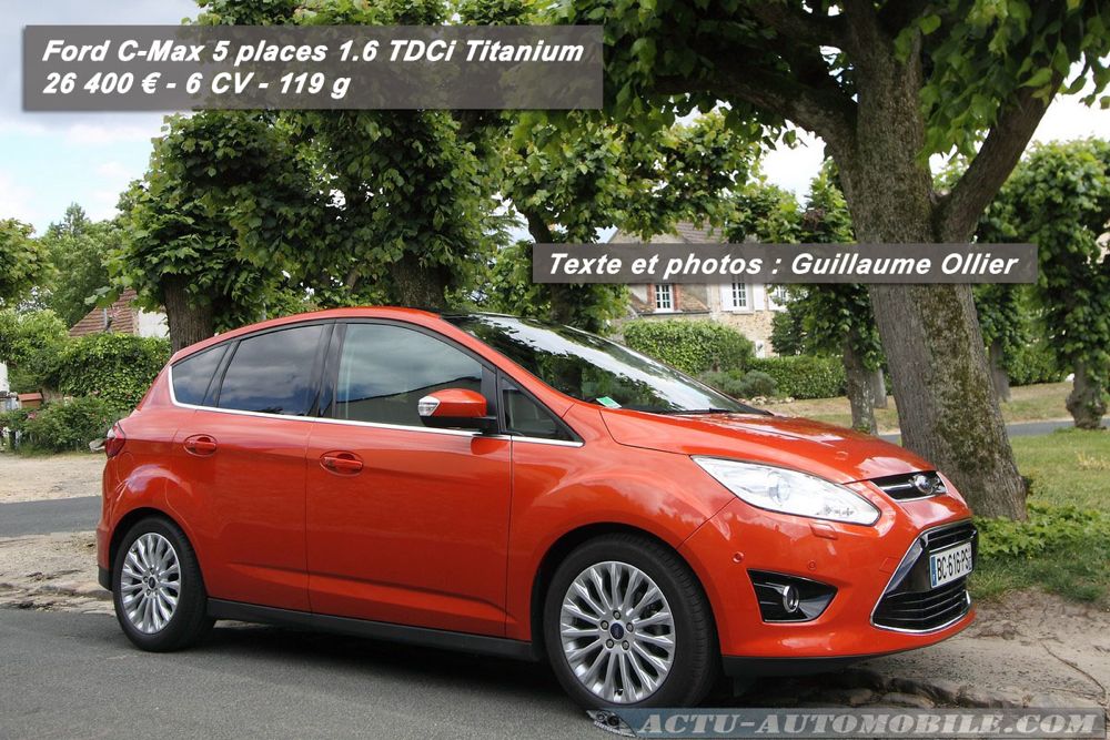 Essai Ford C-Max 1.6 TDCi 115 Titanium : plus dynamique