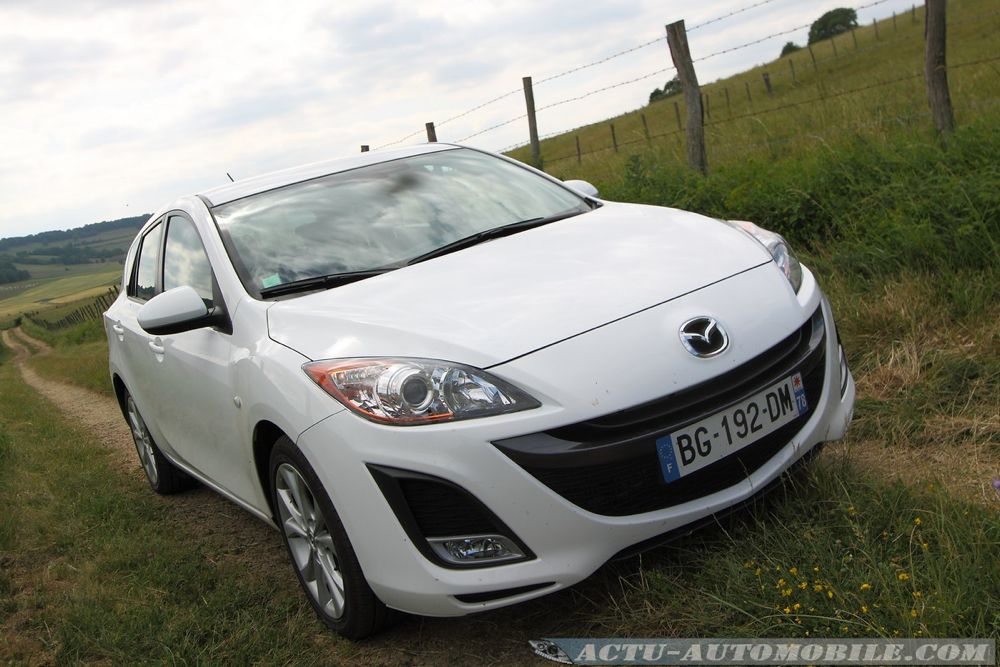 Essai Mazda 3 1.6 MZCD 115 Sport