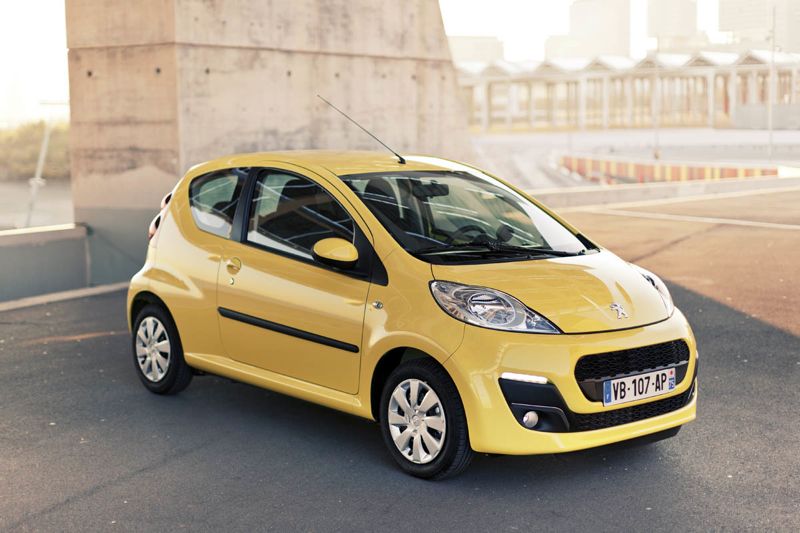 Peugeot_107_2012 Peugeot 107 restylée