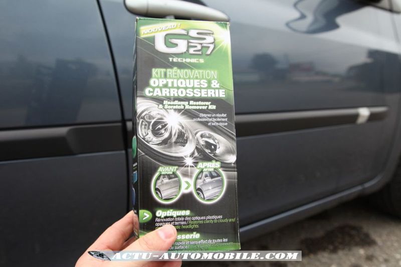 GS27_01 Essai GS27 Technics : kit rénovation optiques & carrosserie