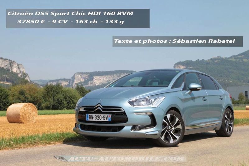 Citroën DS5 2.0 HDI 160 BVM Sport Chic