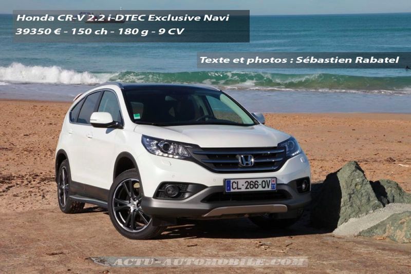 Honda CR-V Exclusive Navi 2.2 i-DTEC 150 BVA 