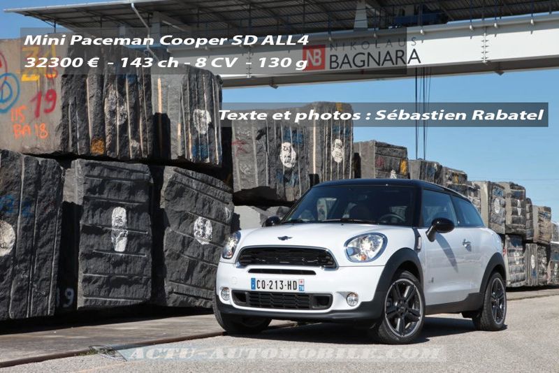 Mini Paceman Cooper SD ALL4