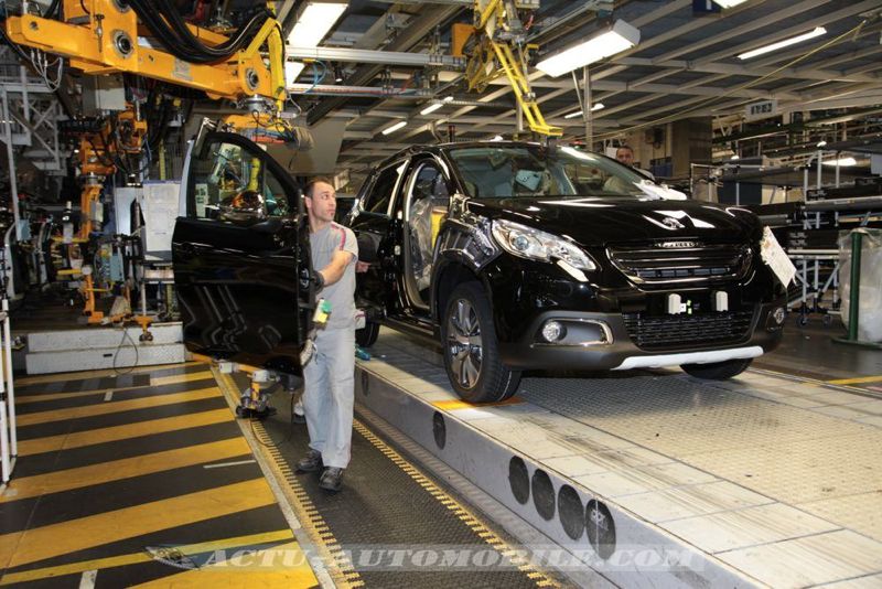 Reportage : le Peugeot 2008 en production à Mulhouse