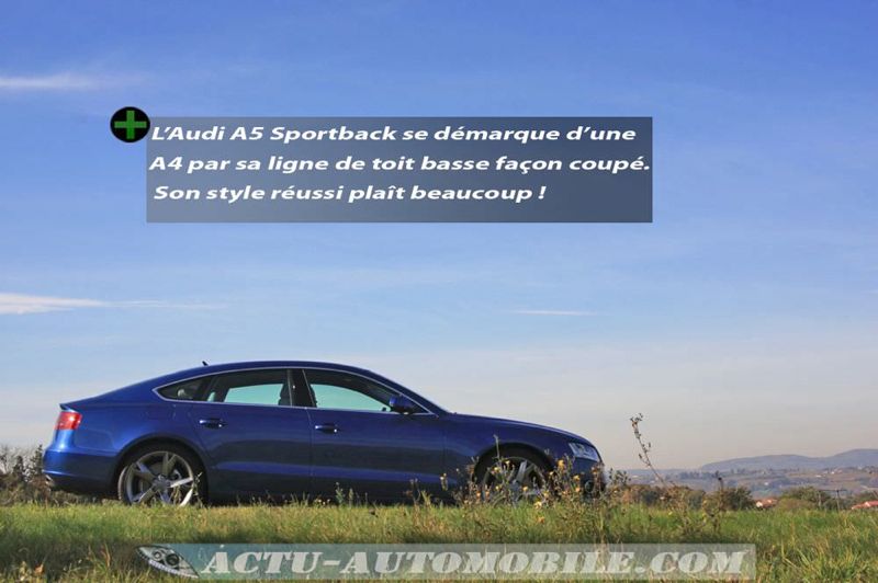 Essai Audi A5 Sportback