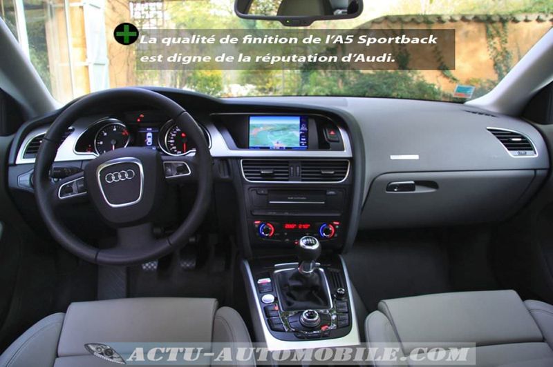 Essai Audi A5 Sportback