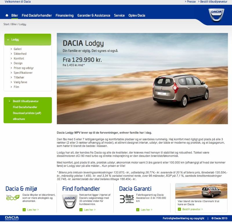 Dacia Lodgy