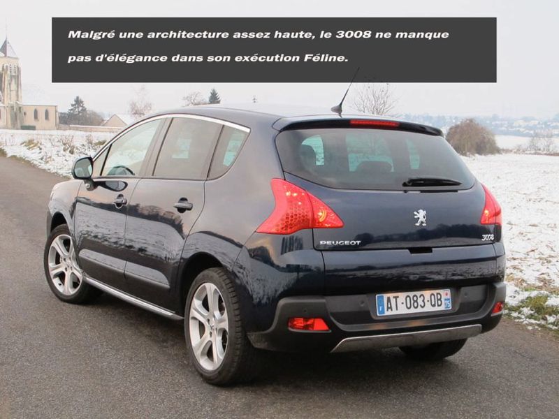 Essai Peugeot 3008 THP 156 BVA