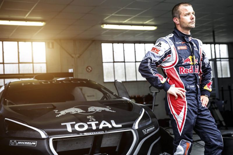 Sébastien Loeb et la Peugeot 208 T16