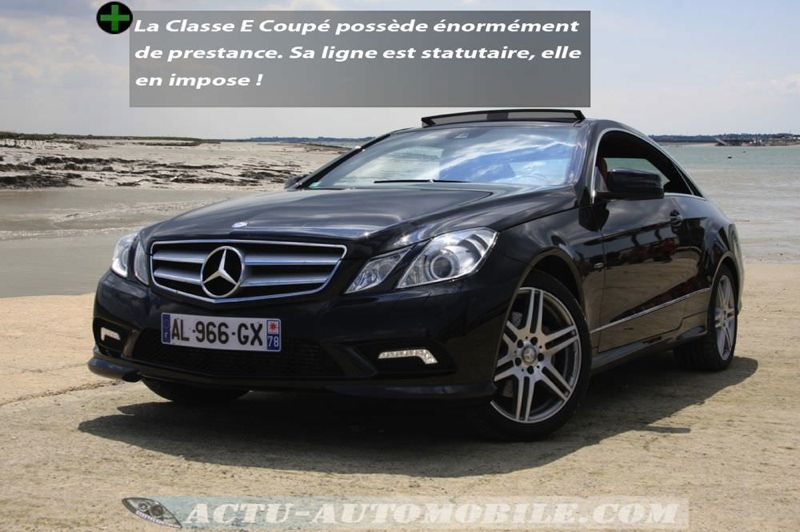 Essai Mercedes Classe E Coupé 350 CDI