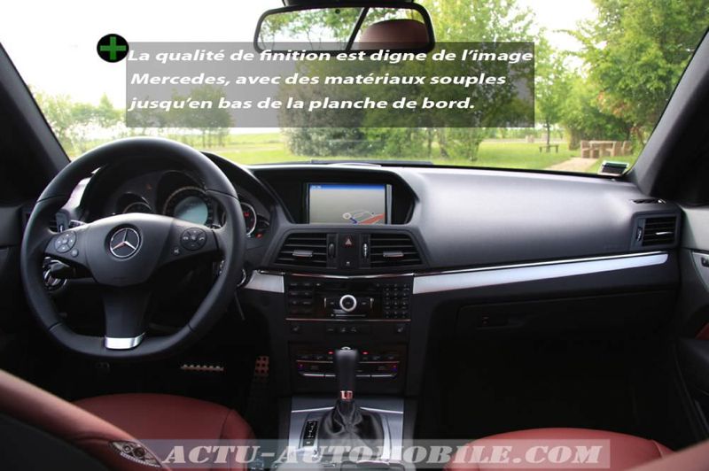 Essai Mercedes Classe E coupé 350 CDI