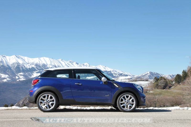 Essai Mini Paceman Cooper S