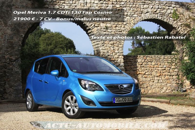 Essai Opel Meriva