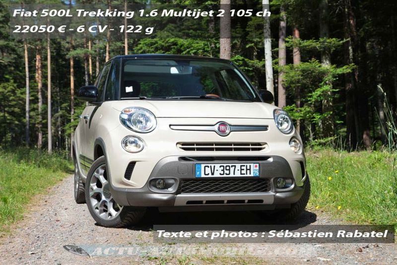 Essai Fiat 500L Trekking