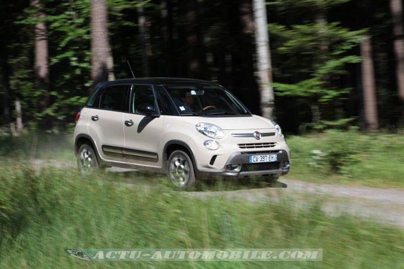 Essai Fiat 500L Trekking