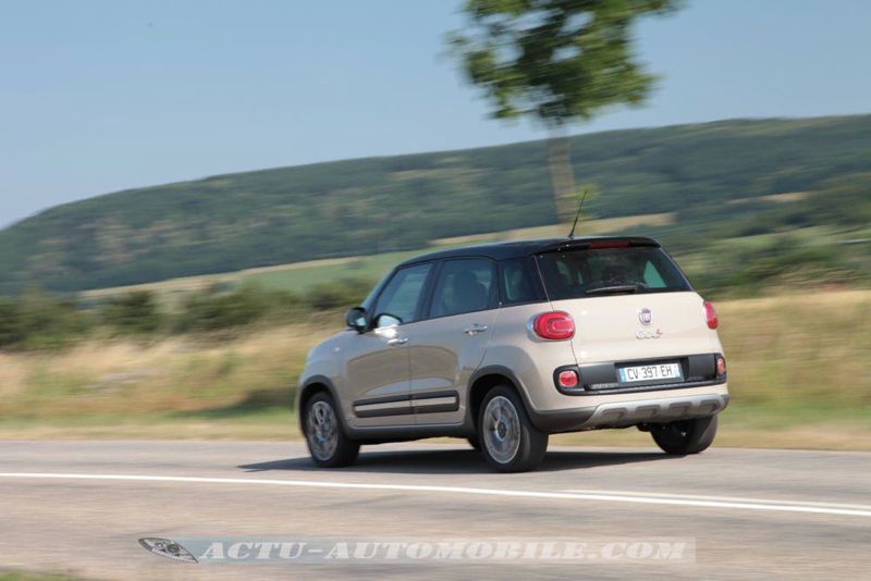 Essai Fiat 500L Trekking