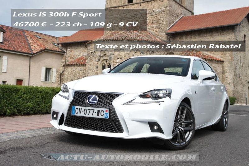 Essai Lexus IS 300h