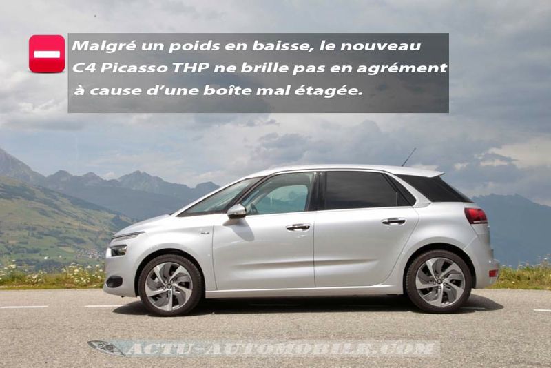 Profil nouveau Citroën C4 Pïcasso