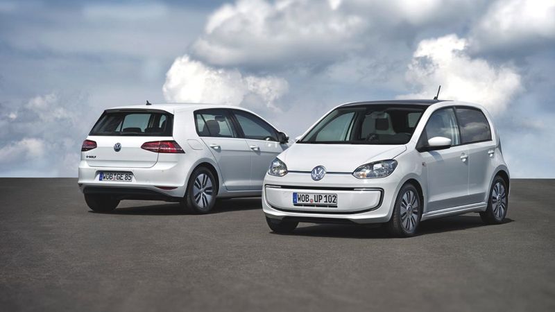Volkswagen e-Golf et e-up!