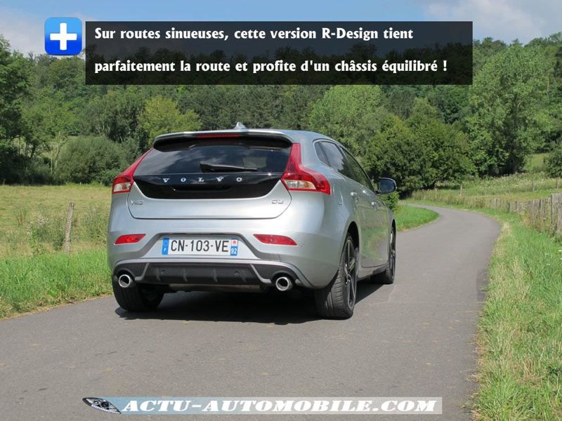 Tenue de route Volvo V40 R-Design