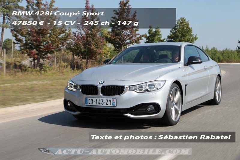 Essai BMW Série 4 Coupé