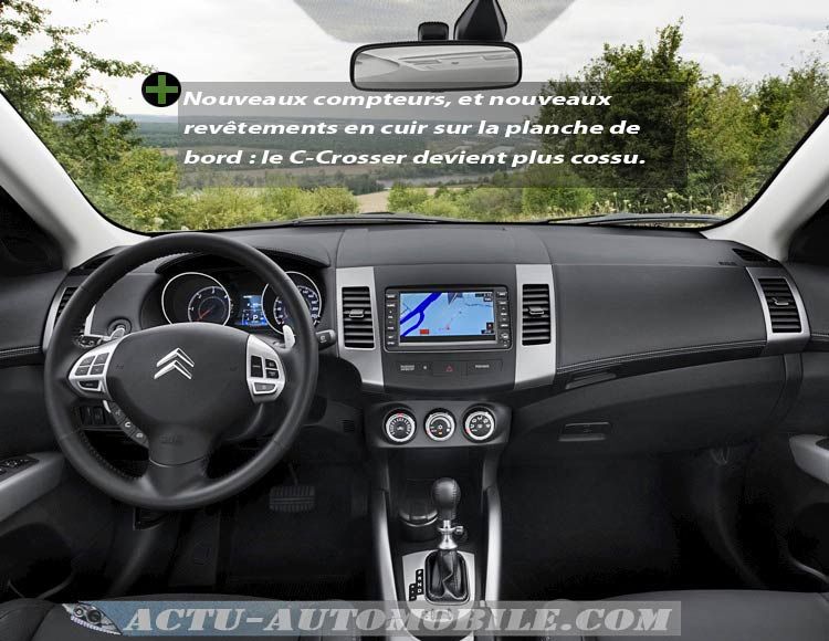 Essai Citroën C-Crosser DCS Exclusive