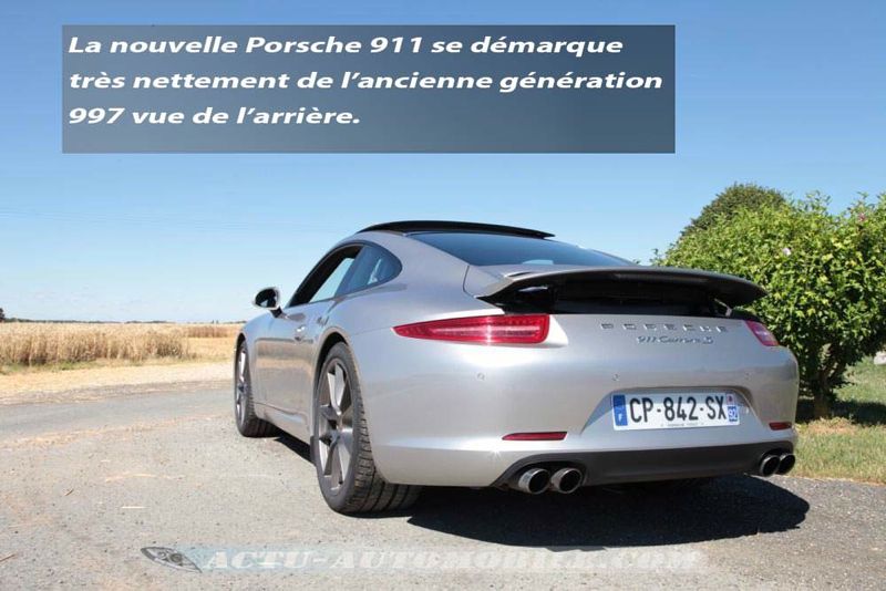 Nouvelle Porsche 911 Carrera S