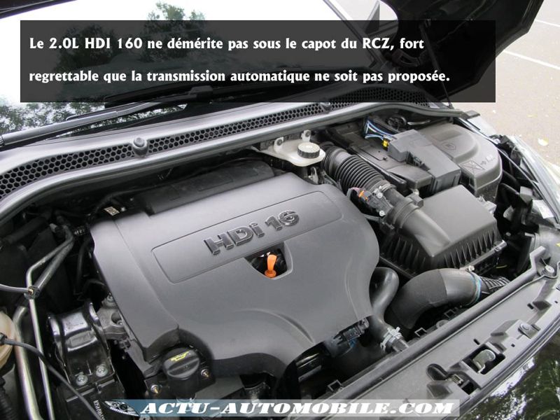 Moteur HDI 160 RCZ