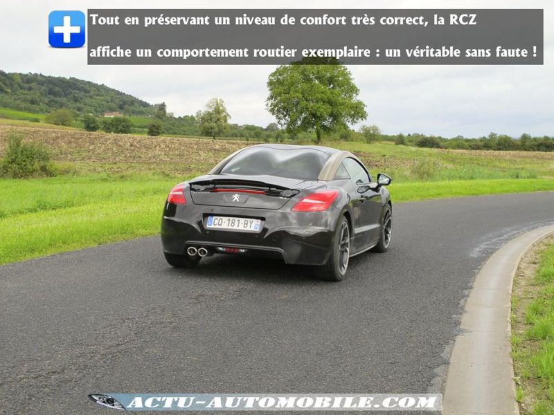 Tenue de route Peugeot RCZ