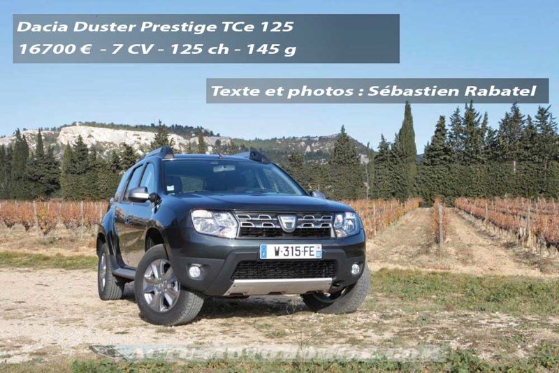 Dacia Duster restylé