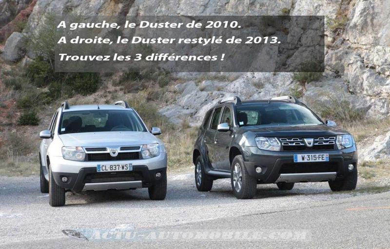 Dacia Duster restylé