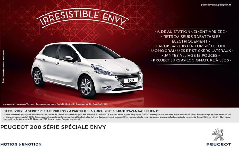 Peugeot 208 Envy