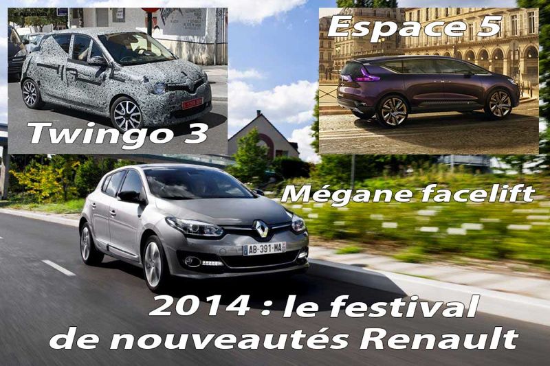 Les nouveautés Renault 2014