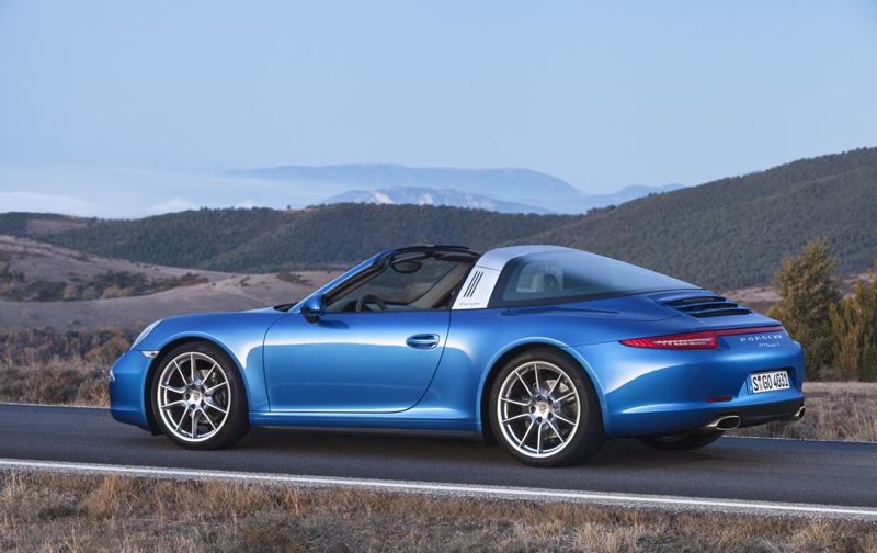 Nouvelle Porsche 911 Targa