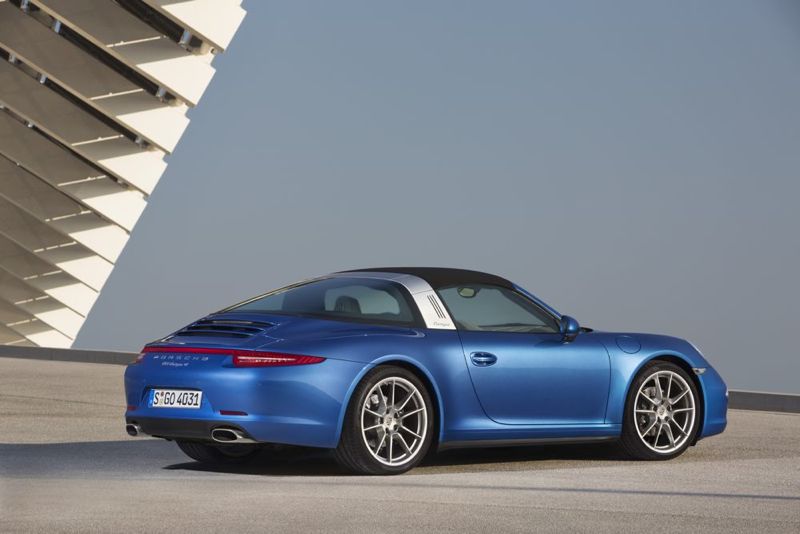Nouvelle Porsche 911 Targa
