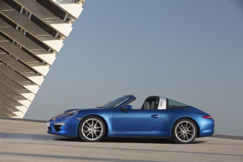 Nouvelle Porsche 911 Targa