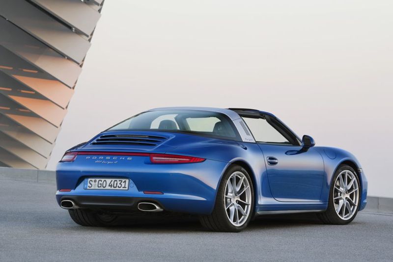 Nouvelle Porsche 911 Targa