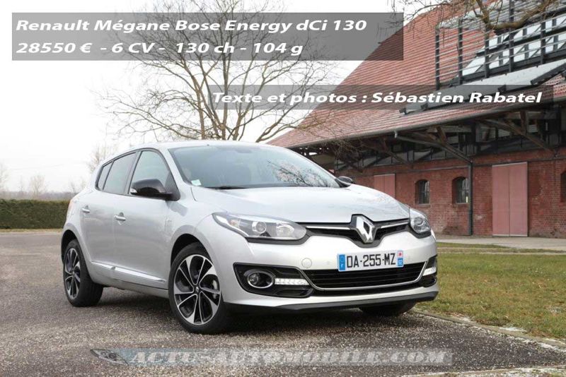 Nouvelle Renault Mégane Bose