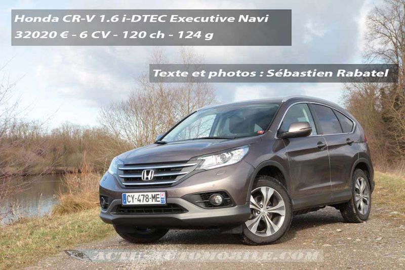 Honda CR-V 1.6 i-DTEC Executive Navi