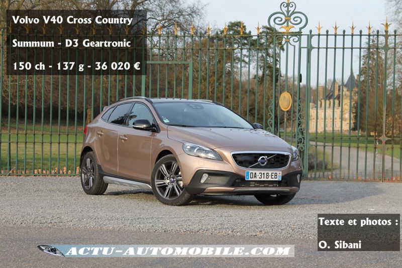 Volvo V40 Cross Country D3 Summum Geatronic