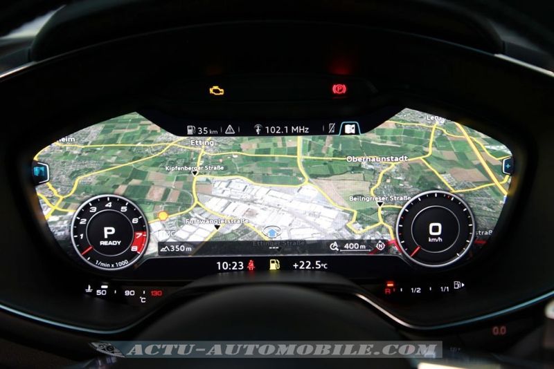 Système de navigation Audi TT 2014