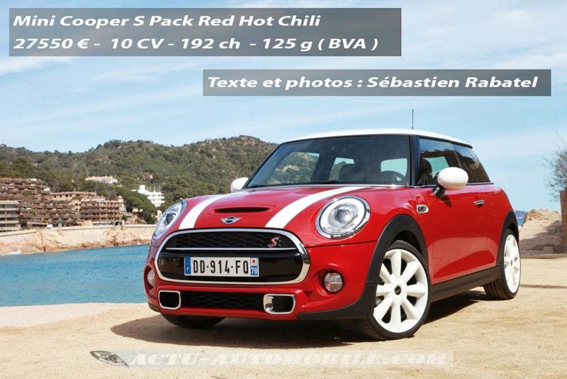 Nouvelle Mini Cooper S