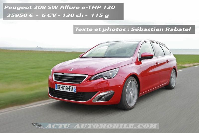 Nouvelle Peugeot 308 SW