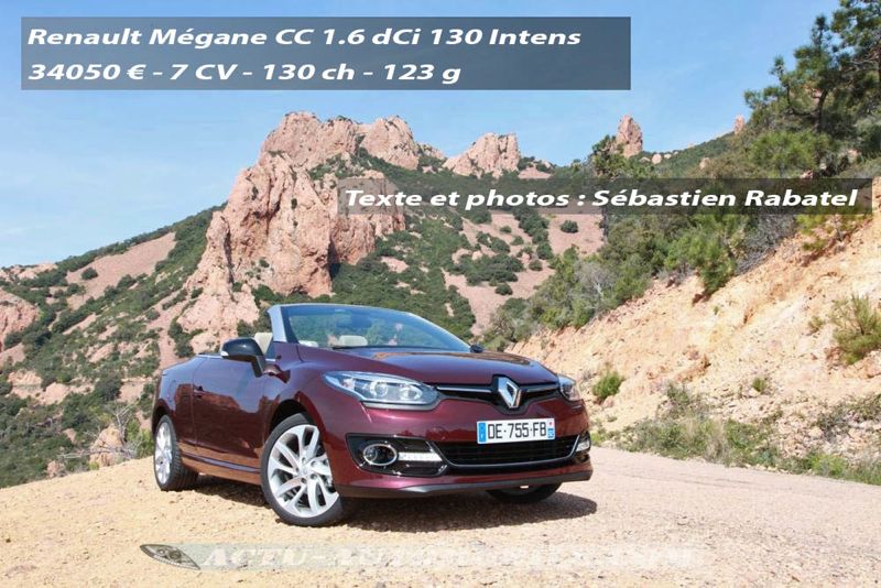 Nouvelle Renault Mégane CC