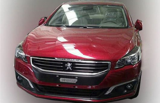 Peugeot 508 restylée version chinoise