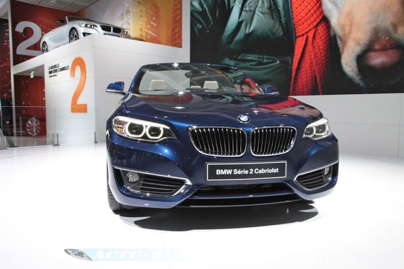 Nouvelle BMW Série 2 Cabriolet au Mondial